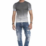 CT630 T-shirt da Uomo con Fantasia alla Moda