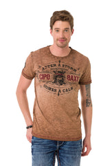 CT703 T-shirt vintage pour homme