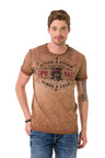 CT703 T-shirt vintage pour homme