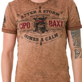 CT703 Herren T-Shirt im vintage Look