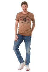 CT703 T-shirt vintage pour homme