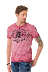 CT703 T-shirt vintage pour homme