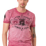 CT703 Herren T-Shirt im vintage Look
