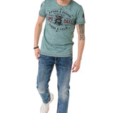CT703 Herren T-Shirt im vintage Look