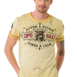 CT703 Herren T-Shirt im vintage Look