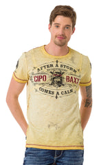 CT703 T-shirt vintage pour homme