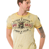 CT703 Herren T-Shirt im vintage Look