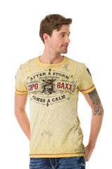 CT703 T-shirt vintage pour homme