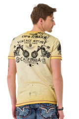 CT703 T-shirt vintage pour homme