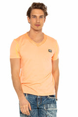 CT569 Camiseta con parches para hombres 