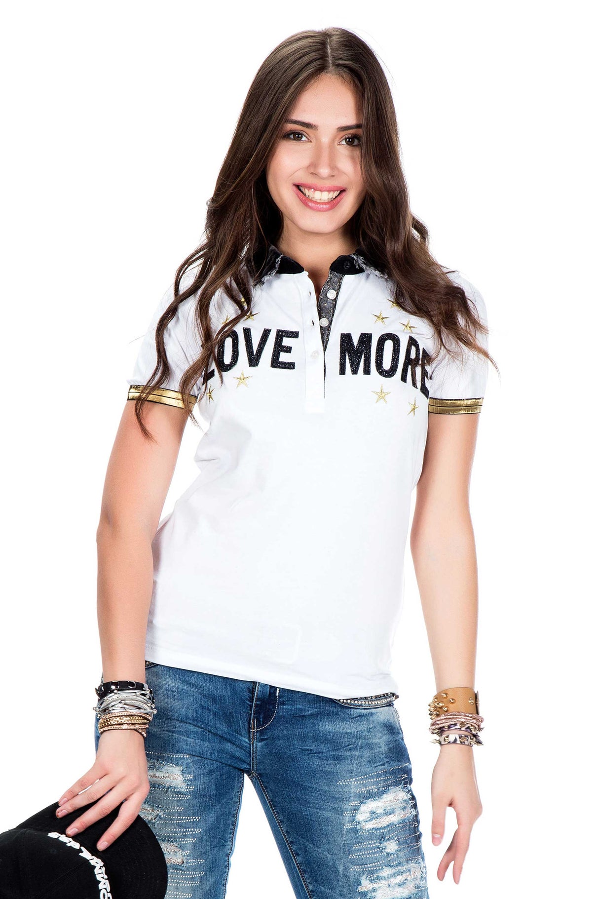WT222 Women Polo camisa en un look informal deportivo