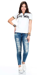 WT222 Women Polo camisa en un look informal deportivo