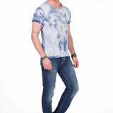  CT248 Camiseta batik para hombres