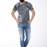  CT248 Camiseta batik para hombres