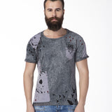  CT248 Camiseta batik para hombres