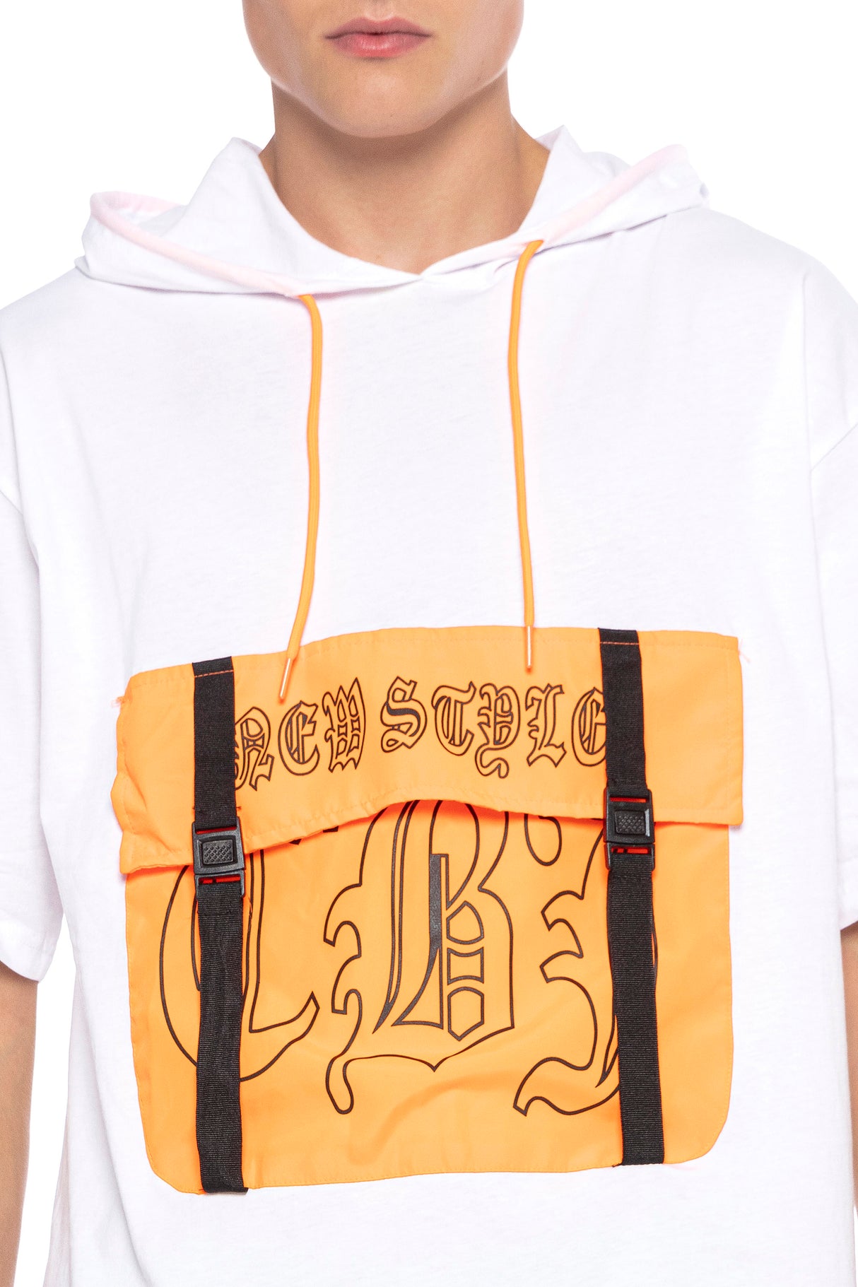 CT588 Camisa con capucha para hombres  con diseño de bolsillos grandes