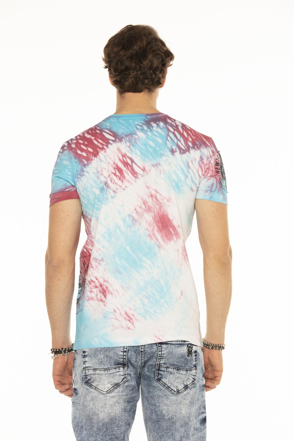 CT584 Camiseta para hombres  con estampado 