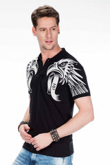  CT403 t-shirt męski z nadrukiem