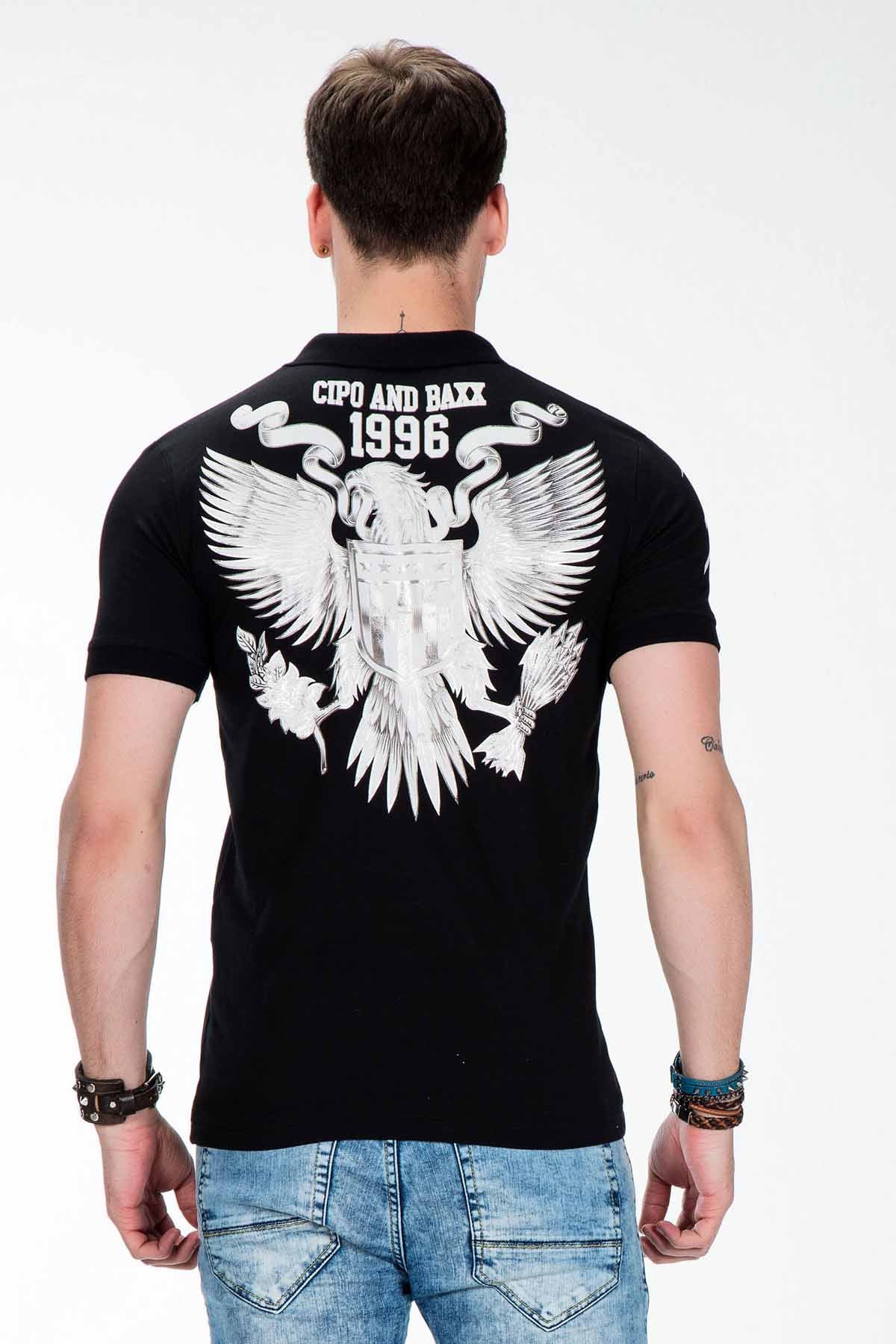  CT403 t-shirt męski z nadrukiem