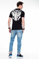  CT403 t-shirt męski z nadrukiem