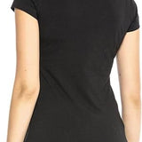 WT295 Women T-shirt met een groot voor de print van het merk