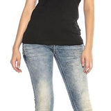 WT295 Women T-shirt met een groot voor de print van het merk