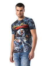CT821- Herren T-Shirt mit Rundhals | Regular Fit | Digitaldruck