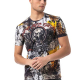 CT822- T-shirt homme col rond | coupe regular | impression digitale