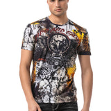 CT822- T-shirt homme col rond | coupe regular | impression digitale