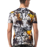 CT822- T-shirt homme col rond | coupe regular | impression digitale