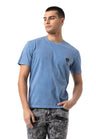 CT808-Herren T-Shirt im Relax Fit mit Waschung und Patch