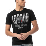 CT826-Herren T-Shirt mit London-Print – Regular Fit