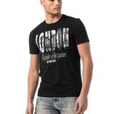 CT826-Herren T-Shirt mit London-Print – Regular Fit