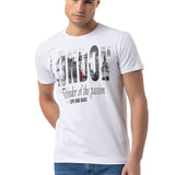 CT826-Herren T-Shirt mit London-Print – Regular Fit