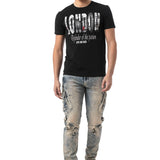 CT826-Herren T-Shirt mit London-Print – Regular Fit