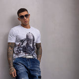 CT828 Hombre Camiseta