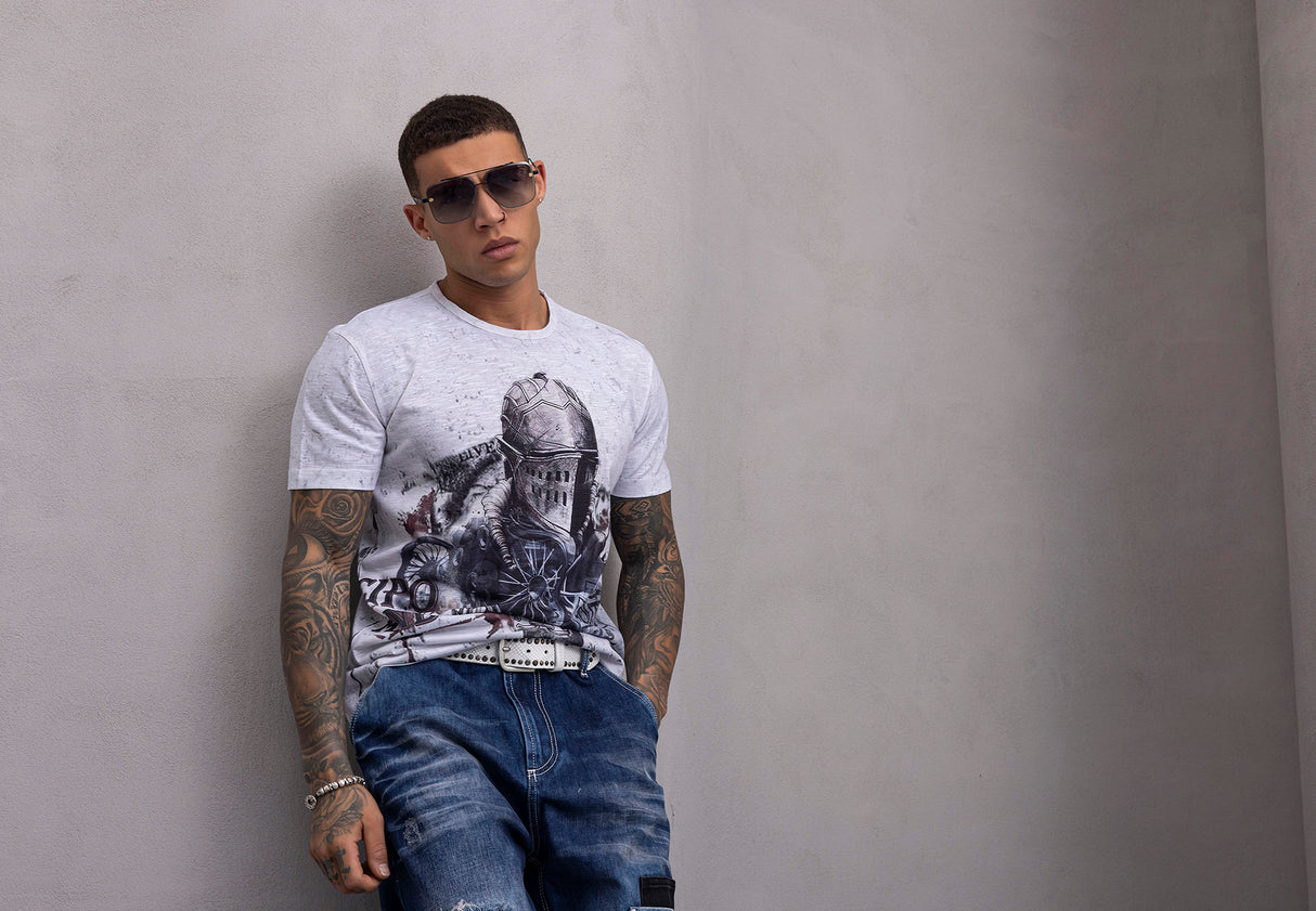 CT828 Herren T-Shirt – Rittermotiv