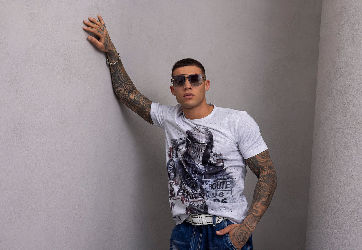 CT828 Herren T-Shirt – Rittermotiv