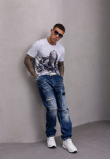 CT828 Herren T-Shirt – Rittermotiv