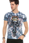 T-shirt maschile CT555 con stampa grafica