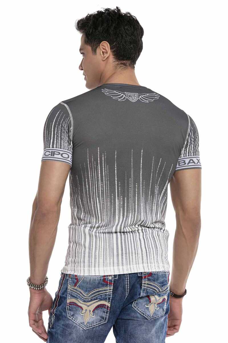 CT630 T-shirt voor heren met modieus patroon