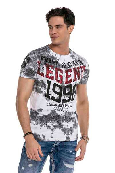 T-shirt masculin CT639 avec lavage frais
