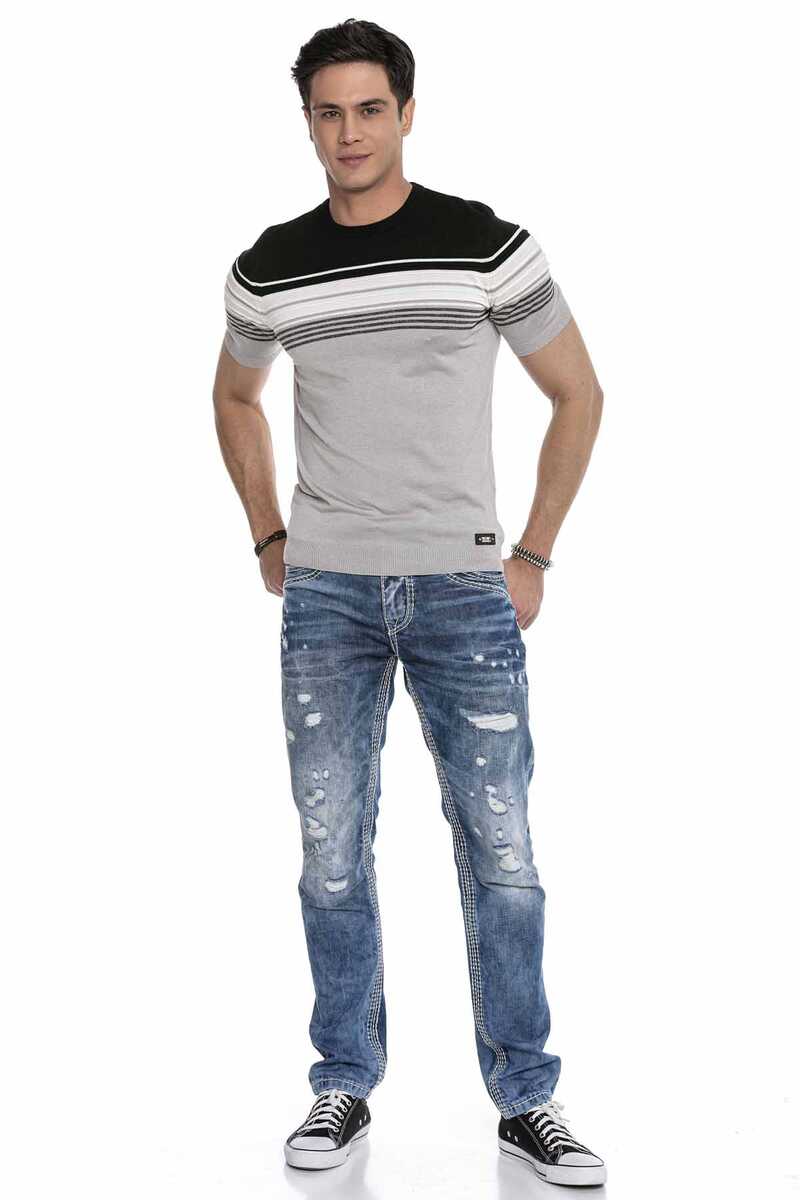 T-shirt masculin CT653 avec un motif à la mode