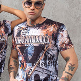 CT780 T-shirt homme avec aigle imprimé
