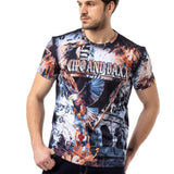 CT780 T-shirt homme avec aigle imprimé
