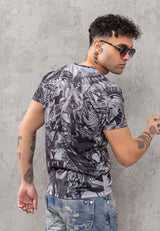 CT781 Camiseta de hombre con estampado de águila 