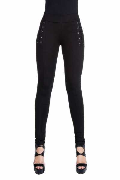 WR101 Women's leggings with side lacing