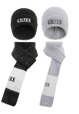 WA121 Chapeau pour femmes noir-gris