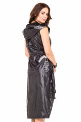 WW117 Gilet impermeabile lungo da donna