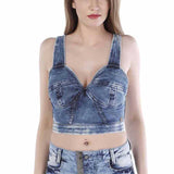 Wb100 zoppo un jeansbustier mit cool